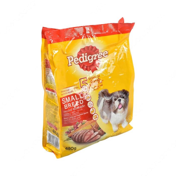 Pedigree Small Breed Beef, Lamb & Veg 400gr - Dog Dry Food - PSI (BOGOR ...