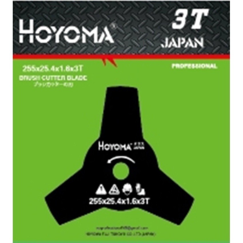 Hoyoma Japan Brush Cutter Blade 3T (Black) Shopee Philippines
