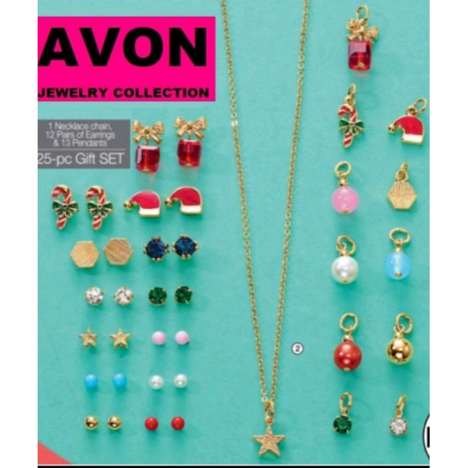 Avon hot sale christmas earrings