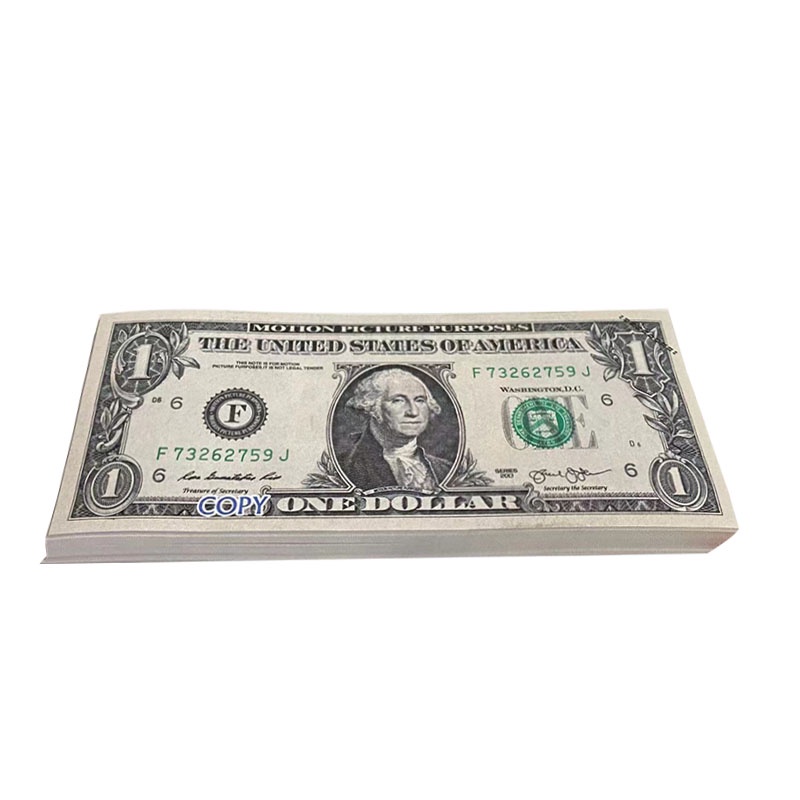 Dollar $1 No Watermark Paper Heaven Hell Bank Notes Currency Prop ...