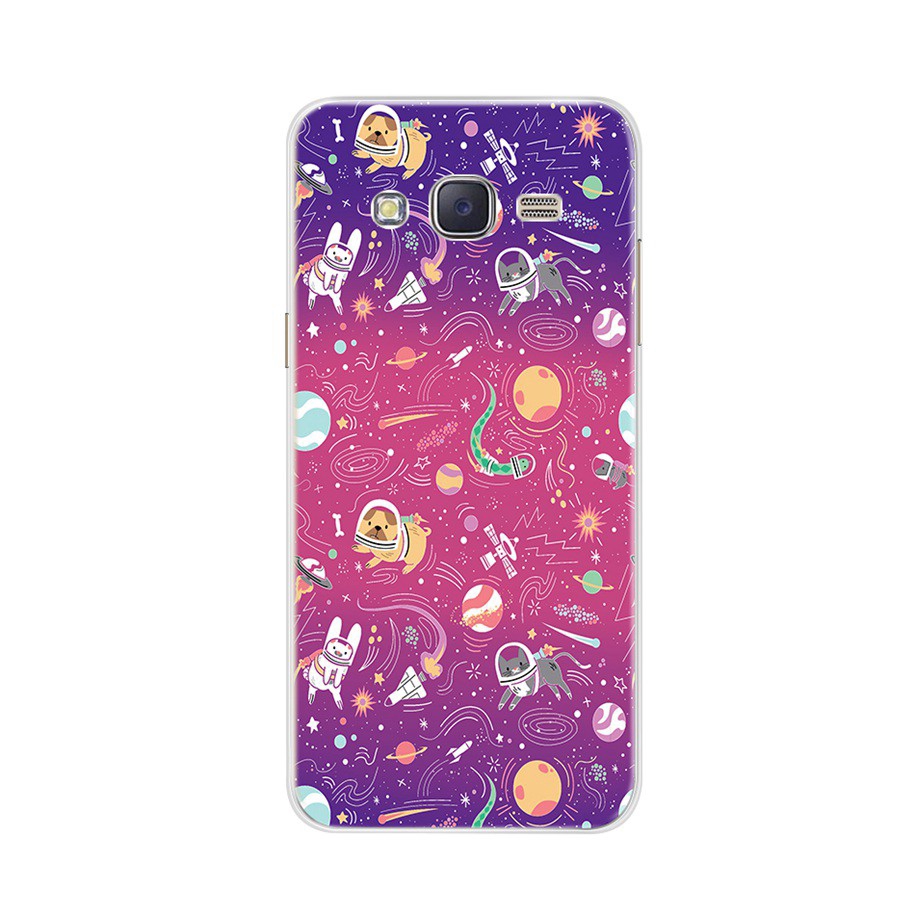 Samsung Galaxy J2 Prime G532 Silicone Case Flower Floral Painting