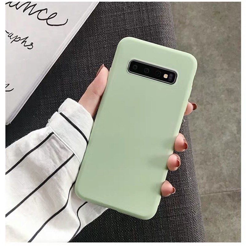 Samsung Galaxy S10 S10e S10 Plus S9 S9 Plus S8 S8 Plus Candy Color Soft