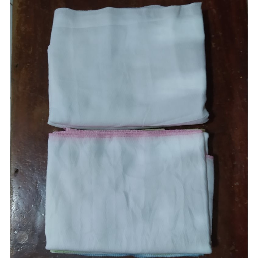 3pcs Birdseye (Beye) Baby Lampin Cloth Diaper Big with Small Stain