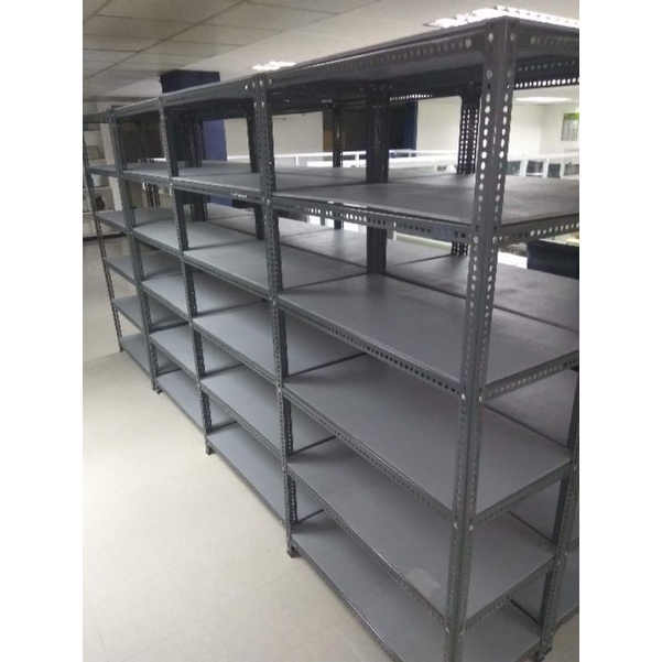 Heavy Duty Slotted Angle Rack - 6 layers | Shopee Philippines