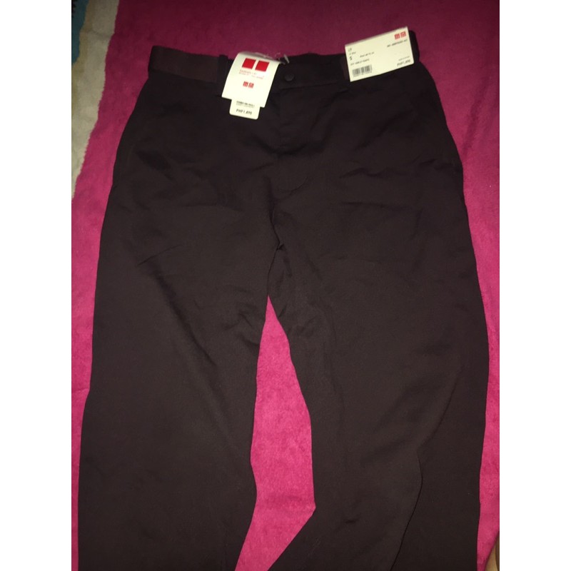 U.N.I.Q.L.O Mens EZY Ankle Pants Ultra Stretch Small