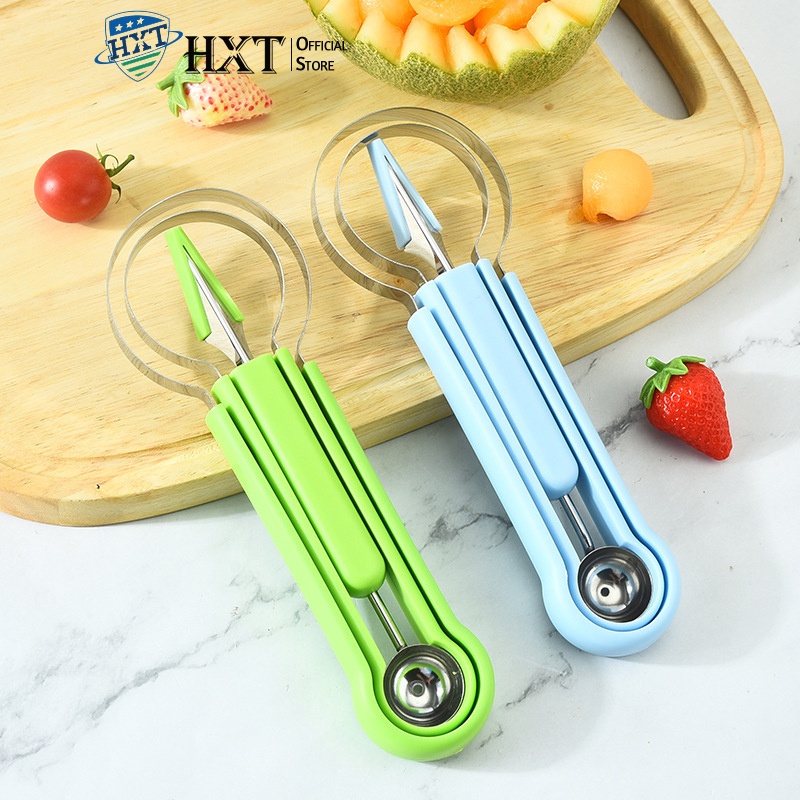 HXT 4 in 1 Fruit Knife Fruit Carving Tool Set Fruit Knife Shopee