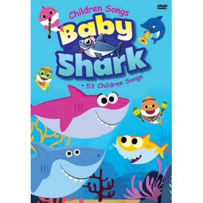 DVD Pinkfong Nursery Rhymes Baby Shark + 53 Children Songs | Shopee ...