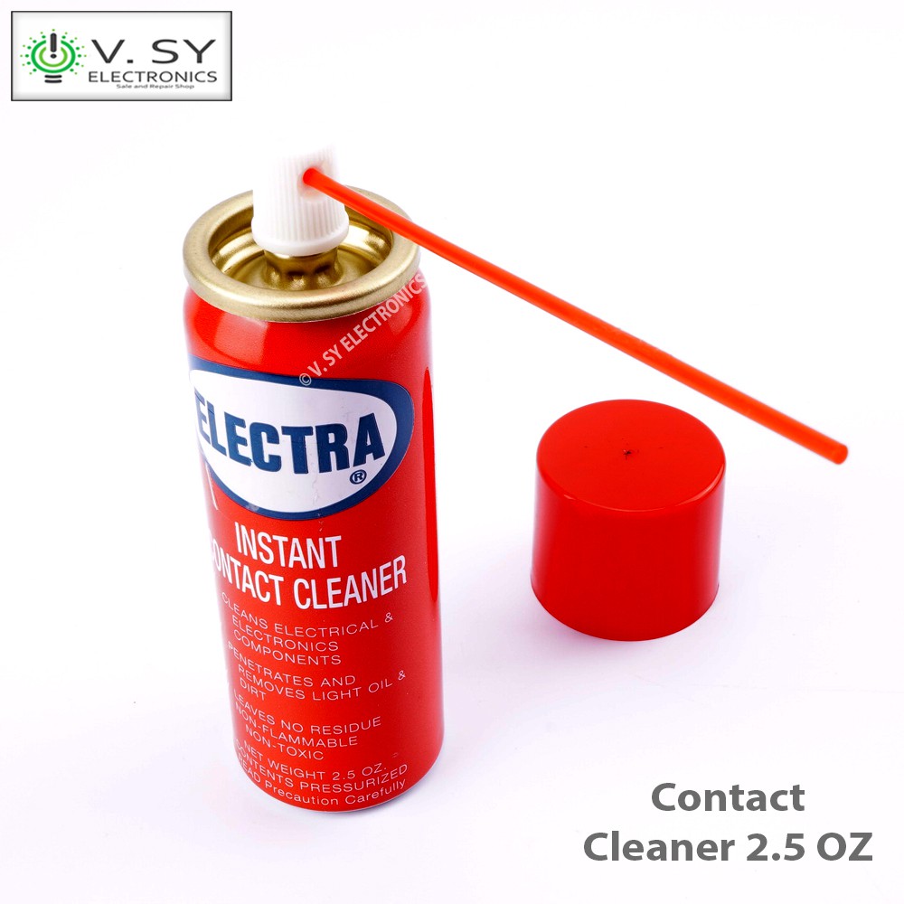 Original Electra Instant Contact Cleaner 2.5 OZ Fast Dry Electronics