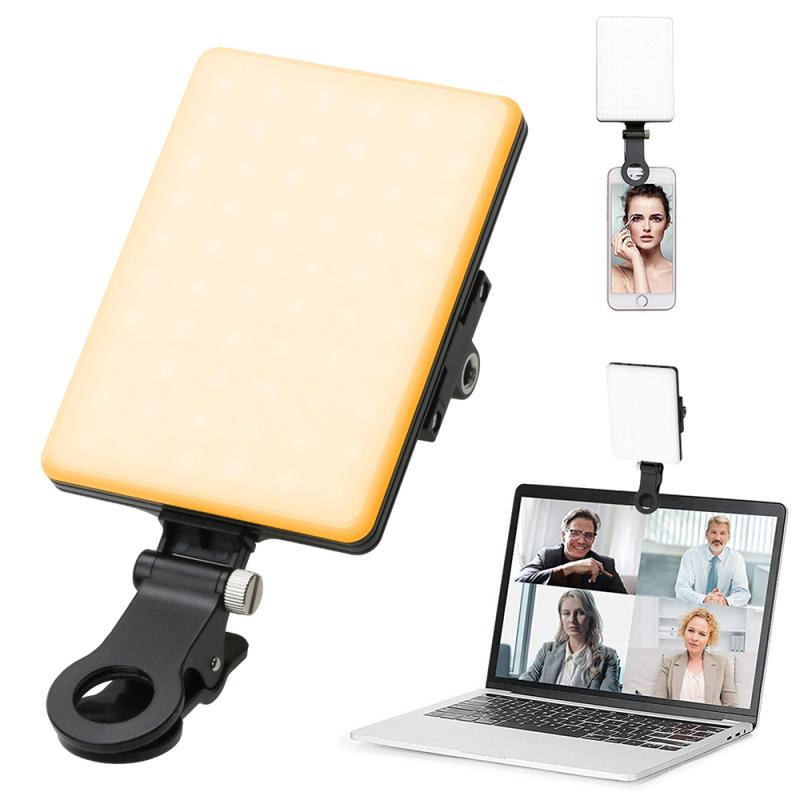 HOT Selfie Panel Light cam Light For Tablet Laptop PC Video