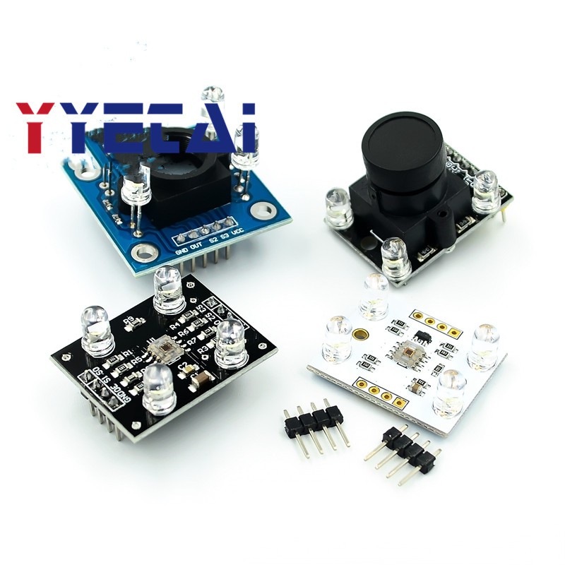 1PCS GY31/GY-33 TCS34725 with wide-angle lens TCS3200D/TCS230 color ...