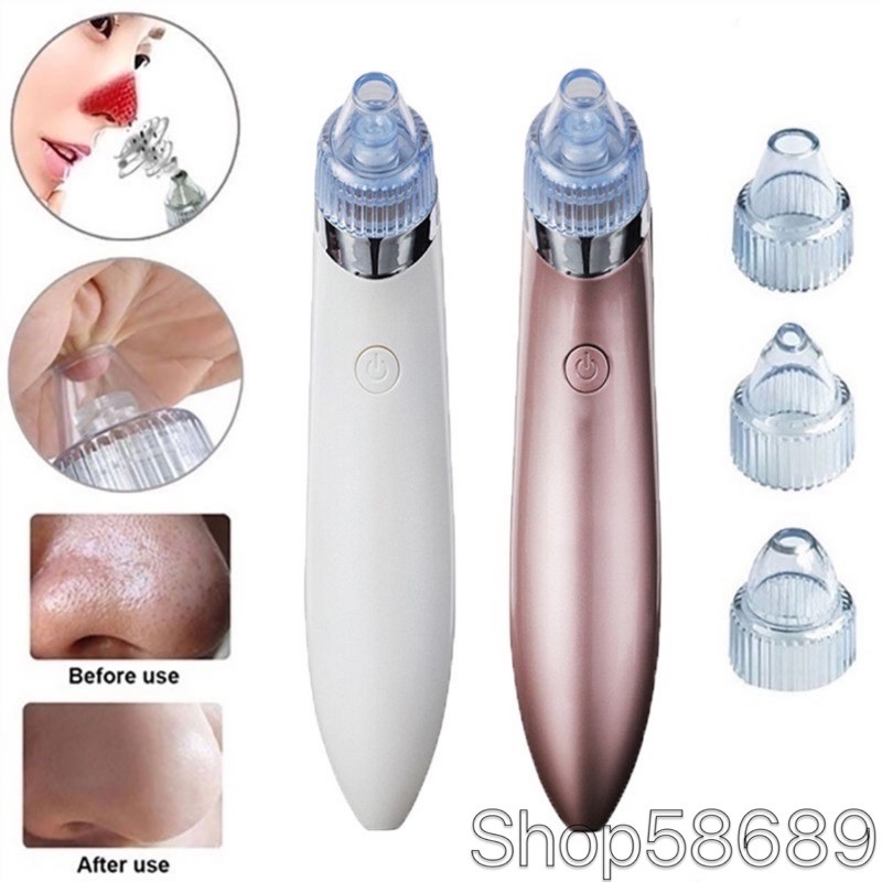 Face Blackhead Removal Electronic Facial pore Vacuum Machine | Shopee ...