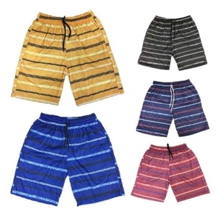 STRIPE Shorts for Men Casual Design with pocket and string cord