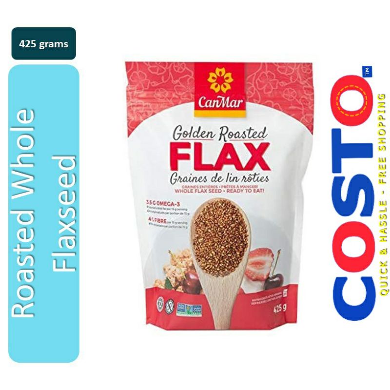 CanMar Golden Roasted Whole Flaxseed 425g Shopee Philippines