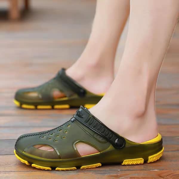 FANTASY Jelly Sandals AntiSlip Water Proof Shoes for Rainy Season and