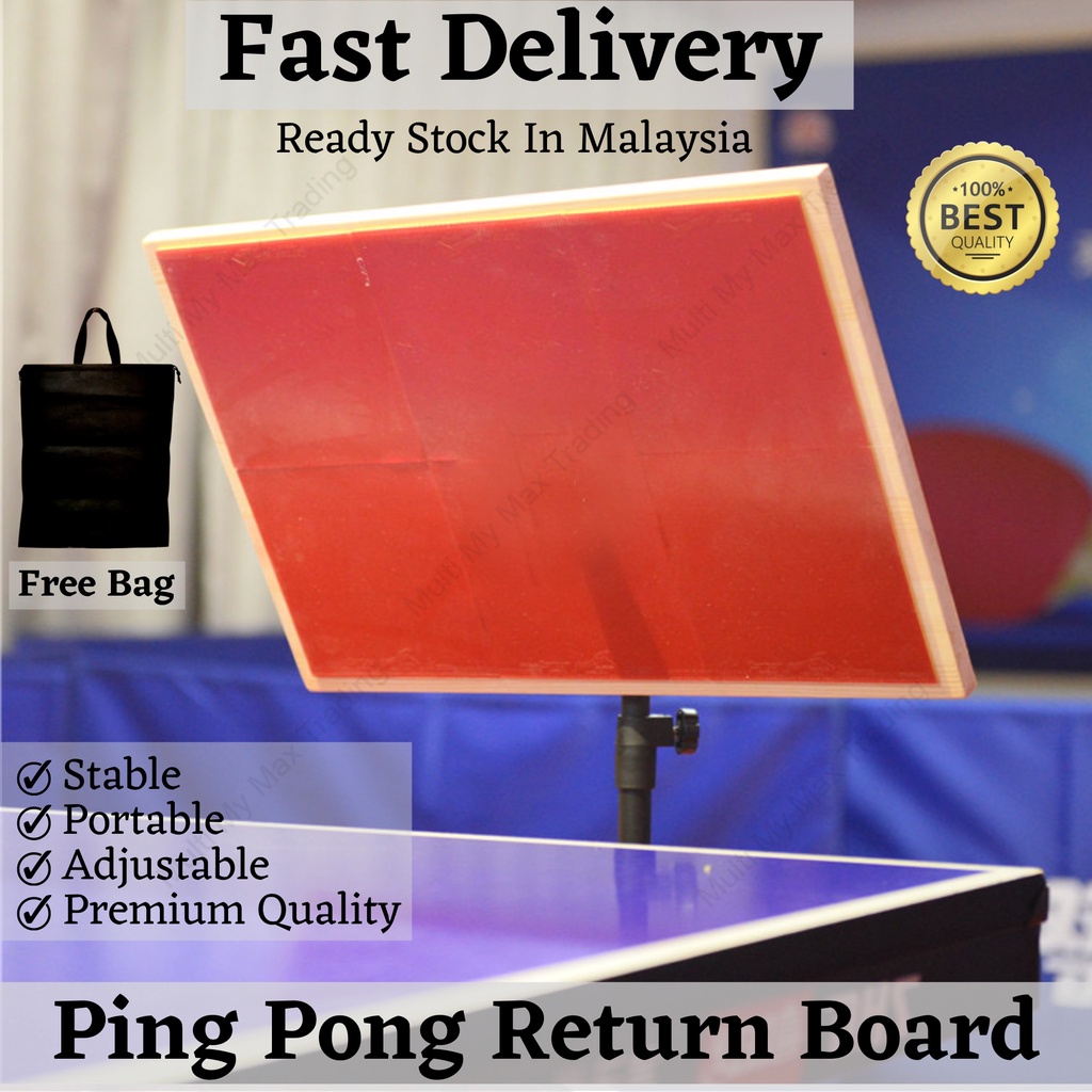 Return Board for Ping Pong (Table Tennis) 6 Rubber Set Shopee Philippines