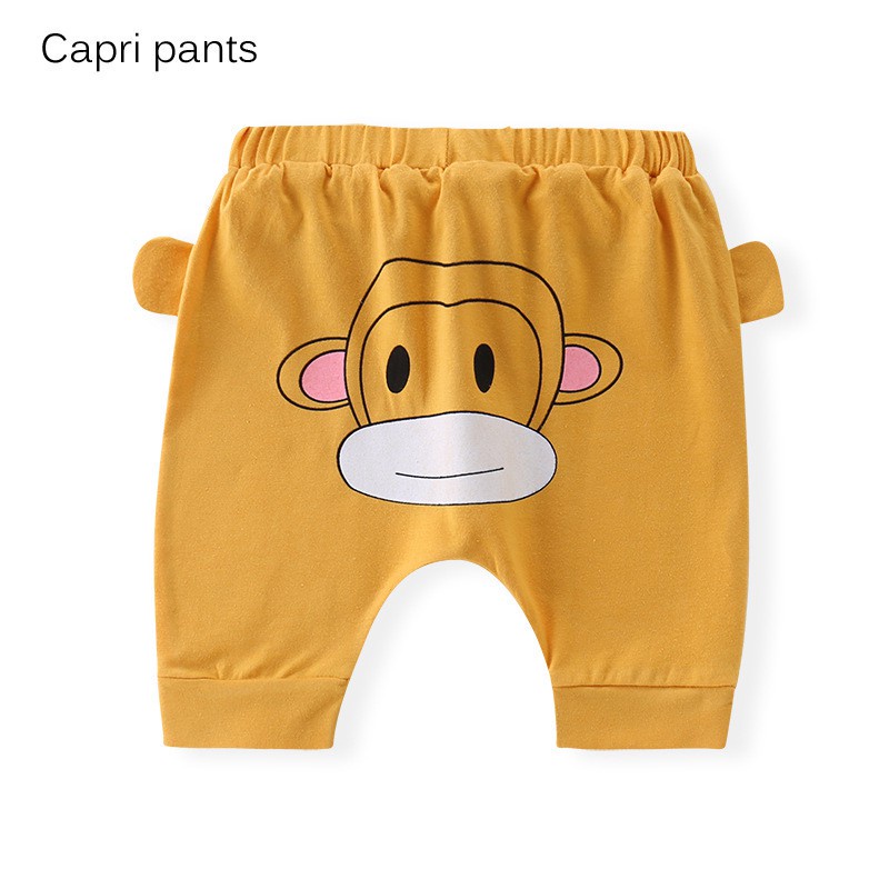 Infant Capri Thin Pants Boy Baby Girls Pants Cartoon Puppy Dog Ears Children s Wear Baby Clothes Butt Pants Summer Wear Shopee Philippines