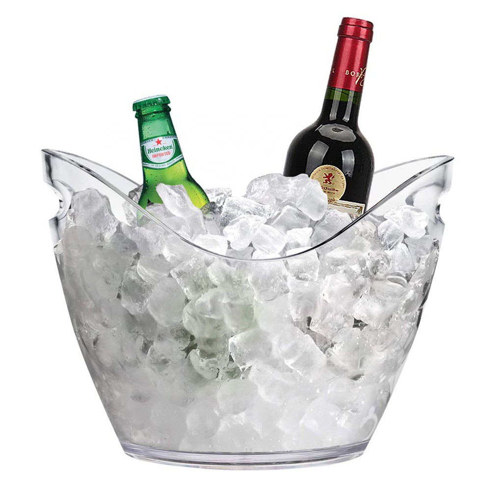 Decorative4 Liter Premium Acrylic Ice/Cooler Bucket /Gondola Shaped Bar ...