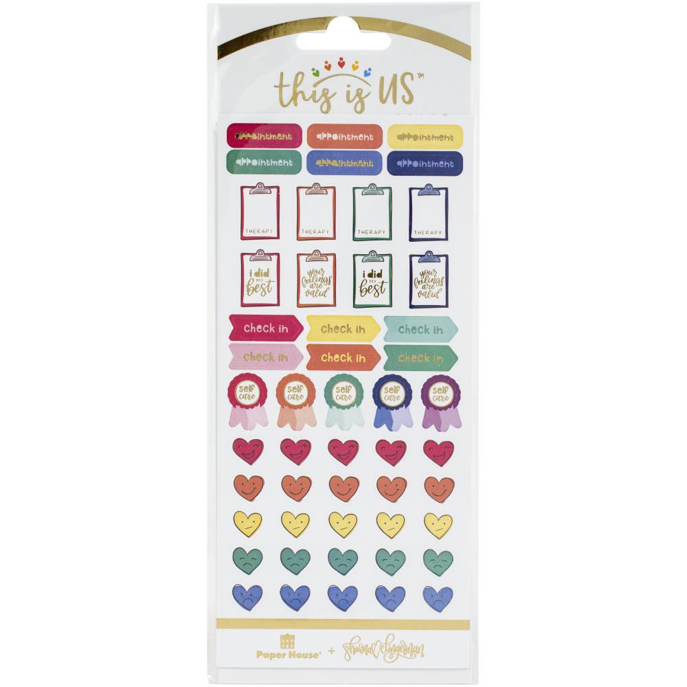 This Is Us Functional Sticker Set 252 Pc - Bright Self Care - STFN5503 ...