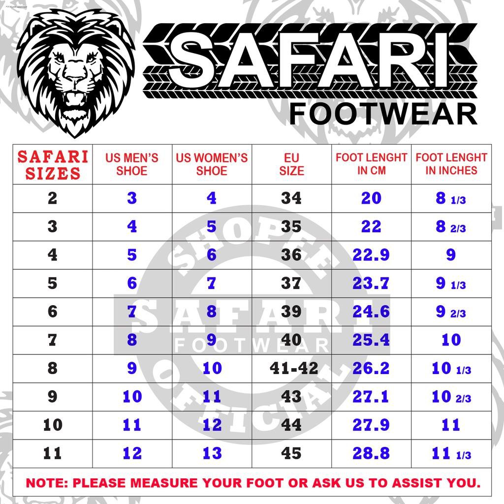 41 slipper hot sale size chart