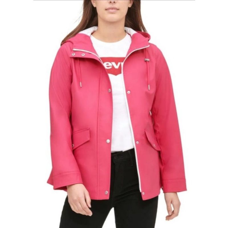 Levi's Women's Midlength Swing Rain Jacket from the US Shopee