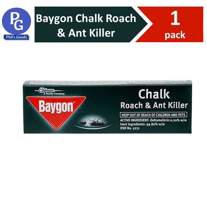 Baygon Chalk Ant and Roach Killer 15g Shopee Philippines