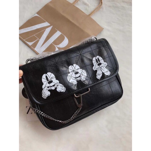 Zara discount mickey bag