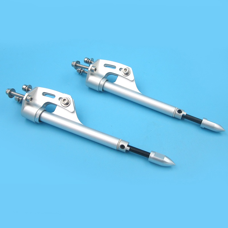 RC Boat Flexible Shaft Bracket Aluminum Strut 80mm For 4mm Flexible