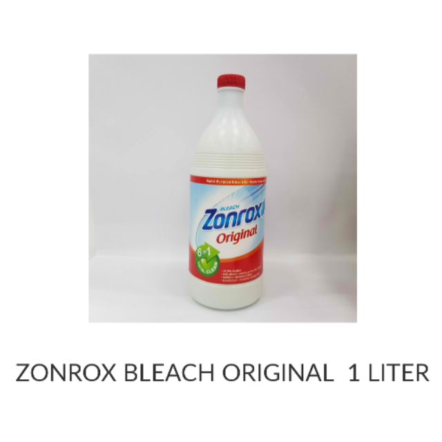 Zonrox Bleach Original (1Liter) | Shopee Philippines
