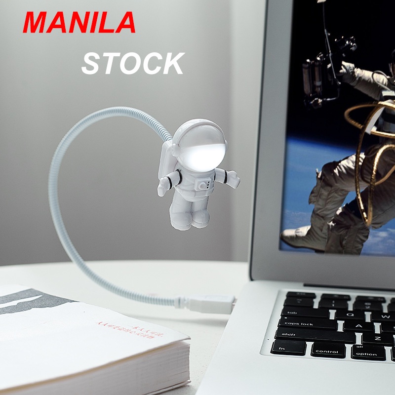 Spaceman USB Light Mini Night Lamp Astronaut Lamp Computer Night Light keyboard Light Shopee