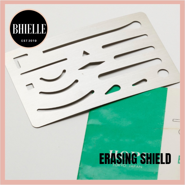 Erasing Shield Stainless Thin Metal | Shopee Philippines
