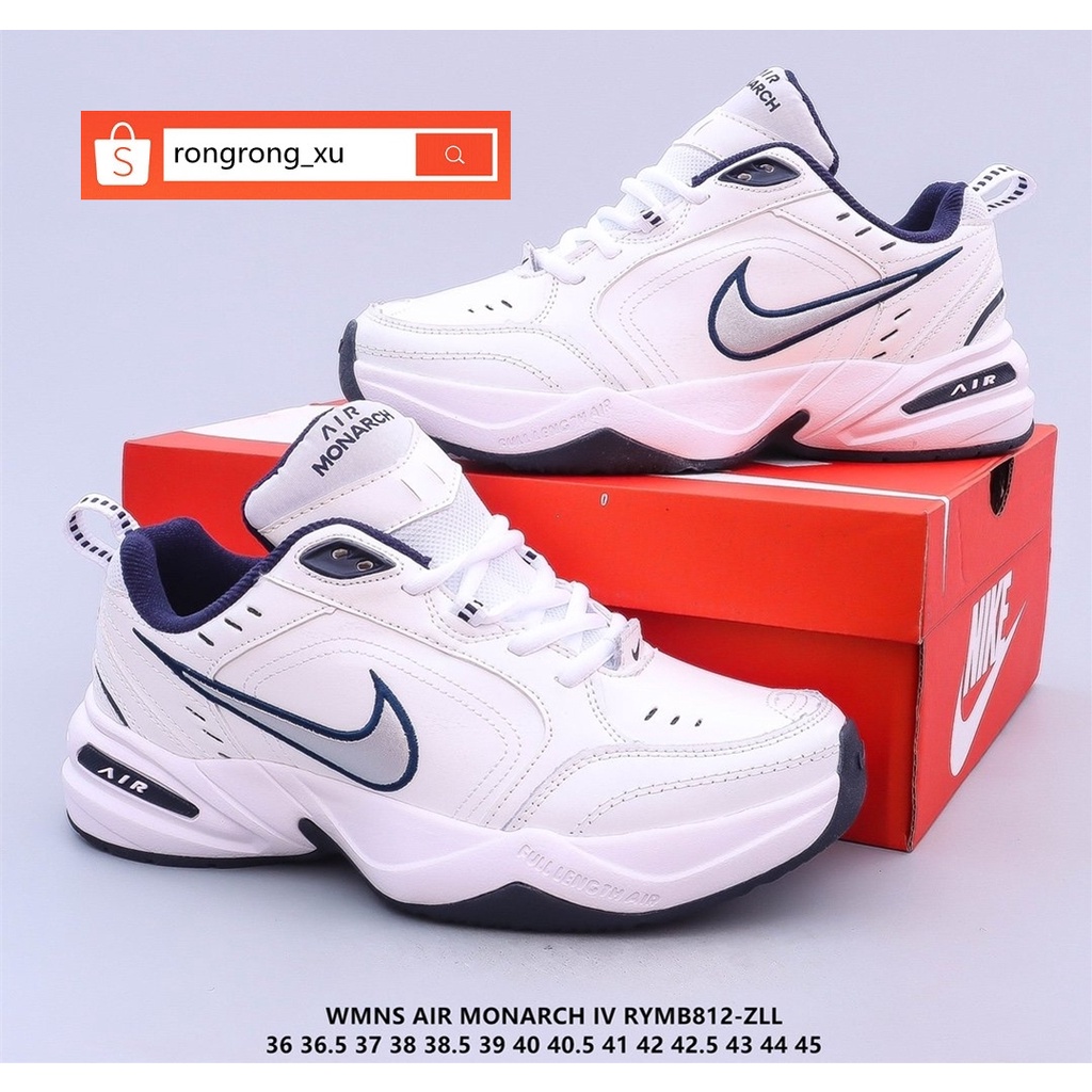 100 Original Nike Air Monarch M2K White Casual Sneaker Shoes For Women and Men Shopee Philippines