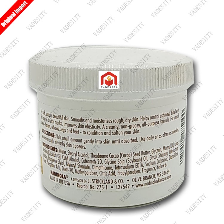 Vadesity nadinola cocoa butter cream real cocoa cream Shopee Philippines