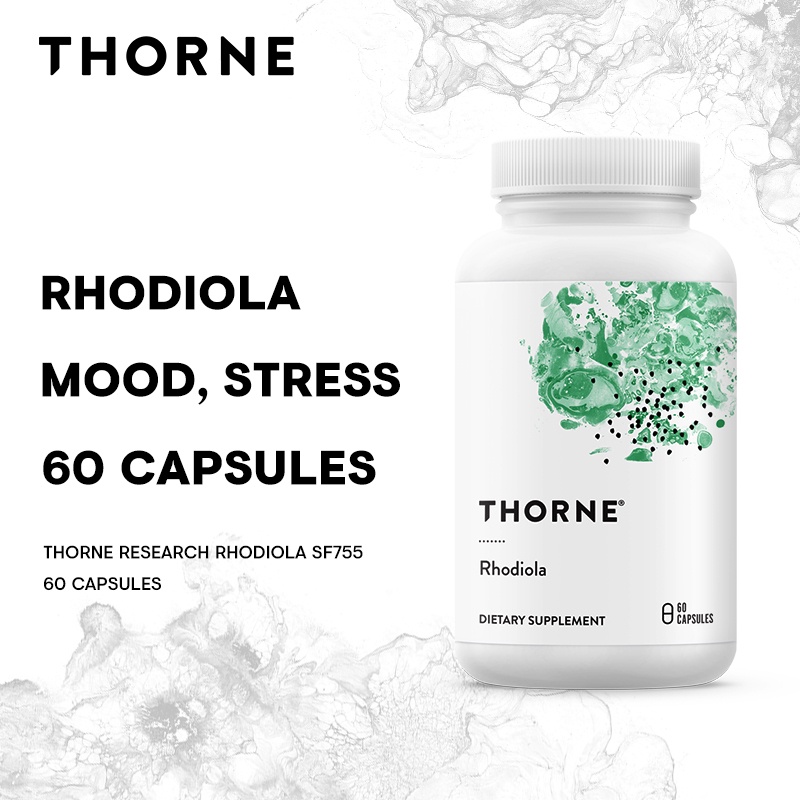 Thorne Research Rhodiola 60 Capsules (BBE: 03/2023) | Shopee Philippines