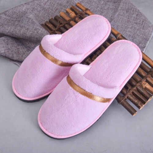 1pc Hotel Quality Slippers Cotton Slippers Spa indoor Customized ...