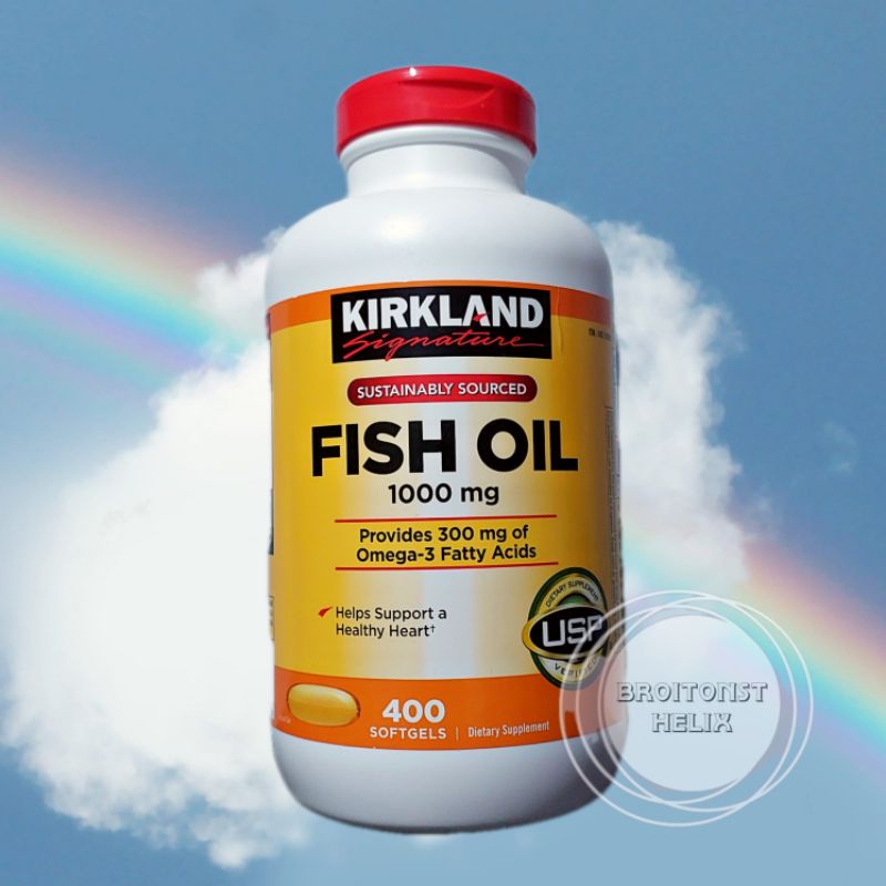 Kirkland Fish Oil 400 softgels EXP OCT 2024 Shopee Philippines