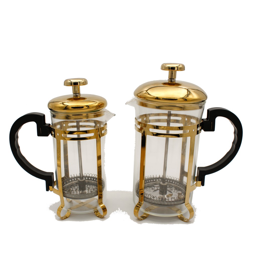 Gold french press sales
