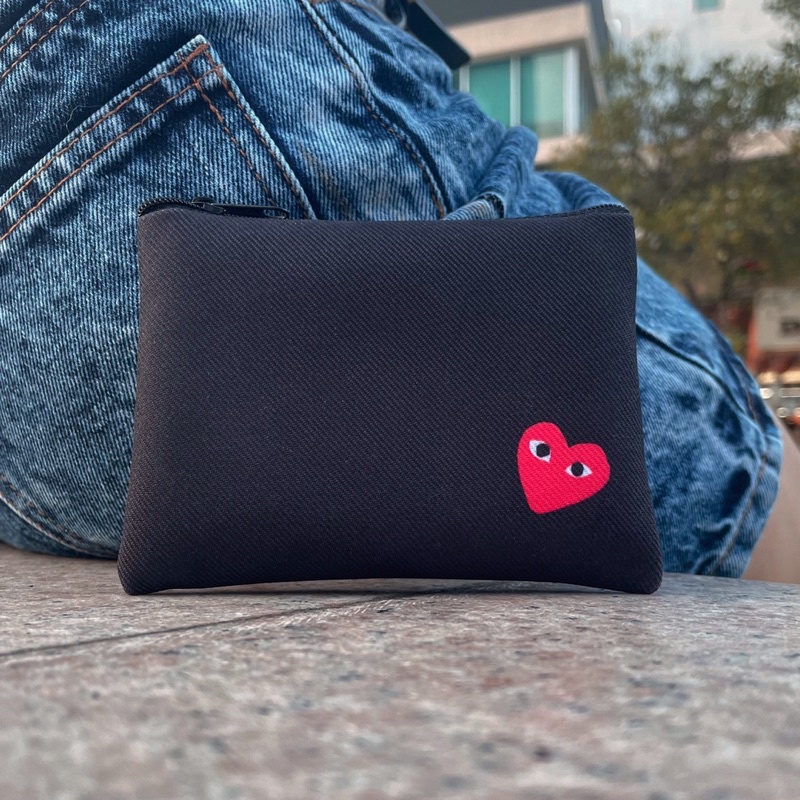 Cdg play clearance wallet