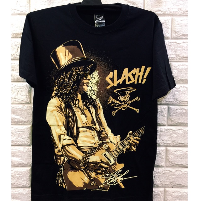 Rock Shirts Guns N Roses Slash T Shirt | Shopee Philippines