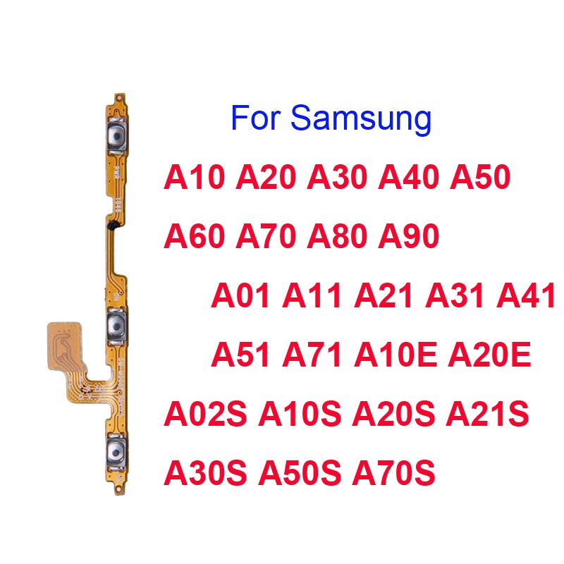 Power Volume Flex For Samsung Galaxy A10 A20 A30 A40 A50 A60 A70 A80