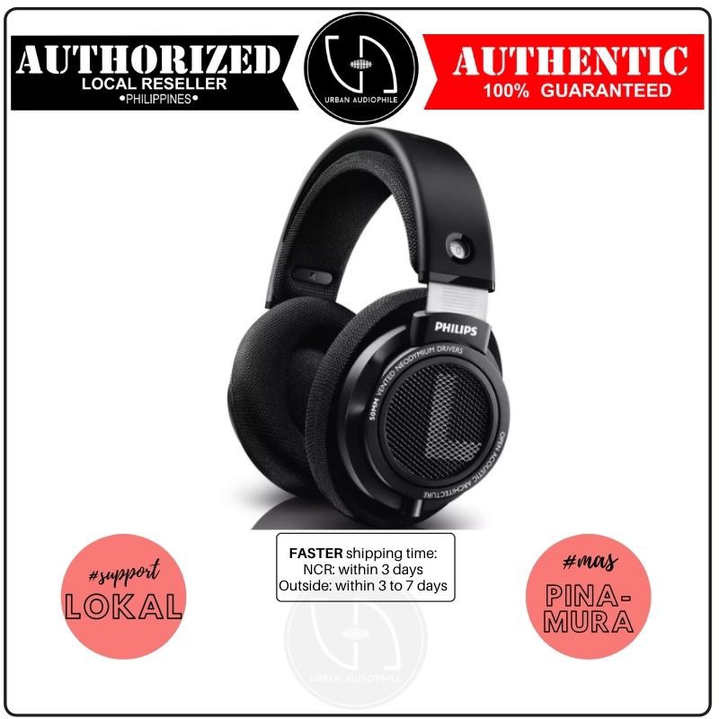 Philips SHP9500 HIFI Headphone 50mm Large Dynamic Driver Shopee