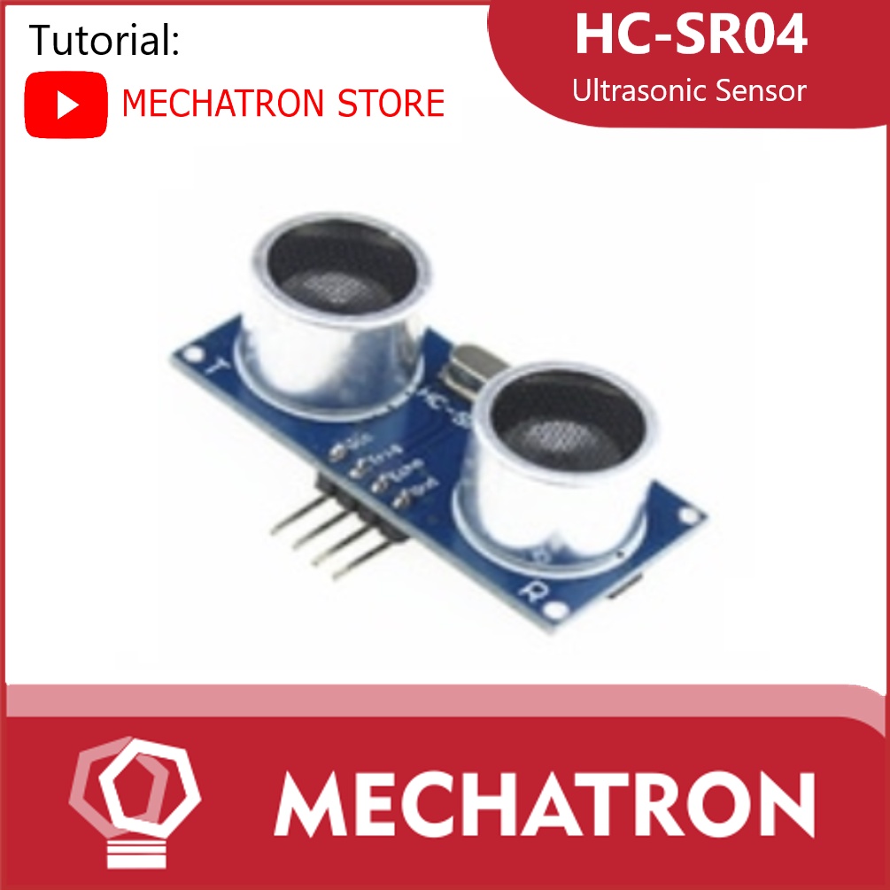 Arduino HC-SR04 ultrasonic range finder distance Sensor | Shopee ...