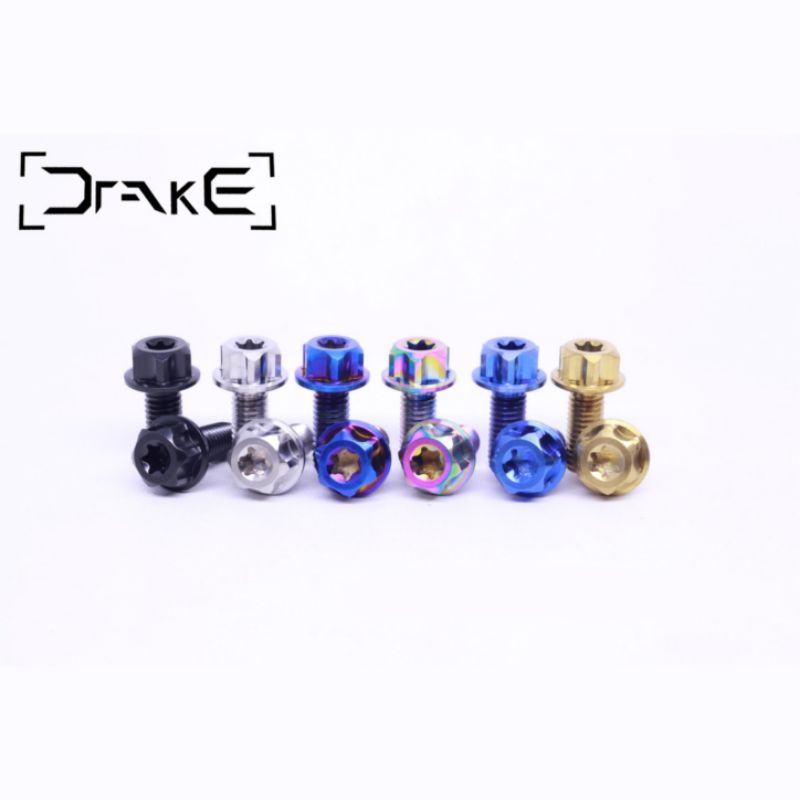 Brembo Caliper Bolt 2p Titanium Drake M8x20 Bolt 12 Shopee Philippines