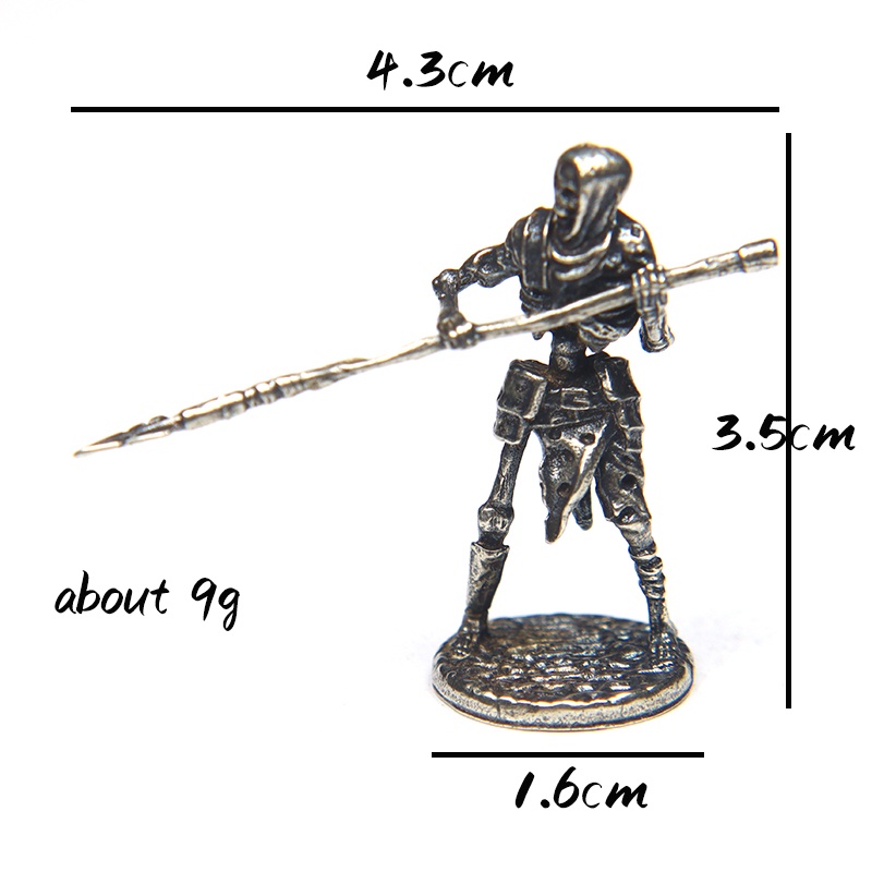 NEW War Chess Table Game Ornaments Decorations Crafts Copper Undead