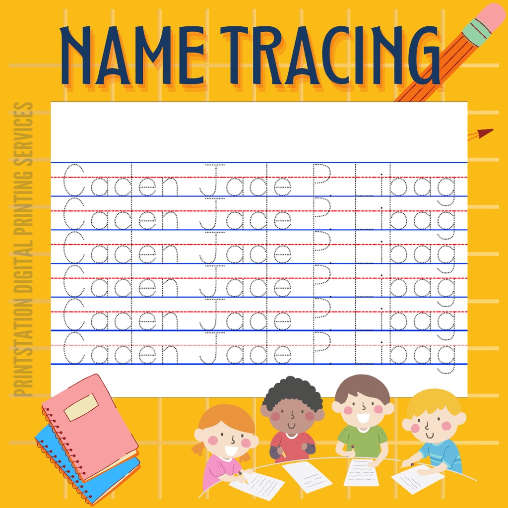 Name Tracing Pad | Alphabet Tracing | Cursive Practice Writing | Name