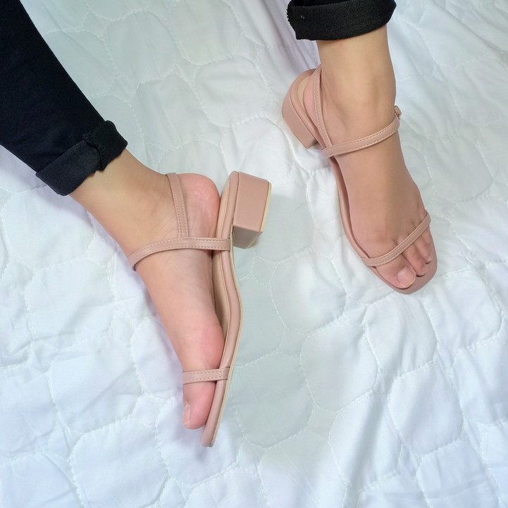 1 inch nude outlet heels