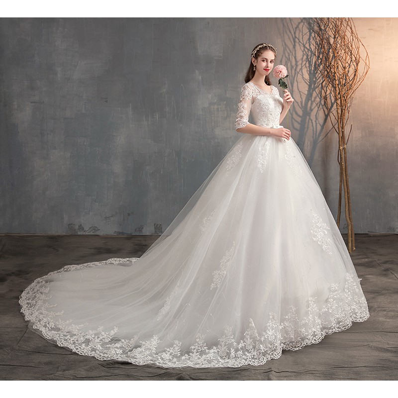 Shopee wedding dress hotsell