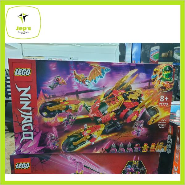 Lego Ninjago 71773 Kai's Golden Dragon Raider (2022) | Shopee Philippines