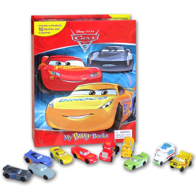 【New product】My Busy Book Disney Pixar Cars 3 includes a Storybook, 12 ...