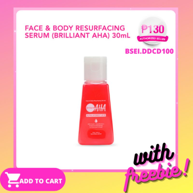 Brilliant AHA Serum (Alpha Hydraulic Acid) Shopee Philippines