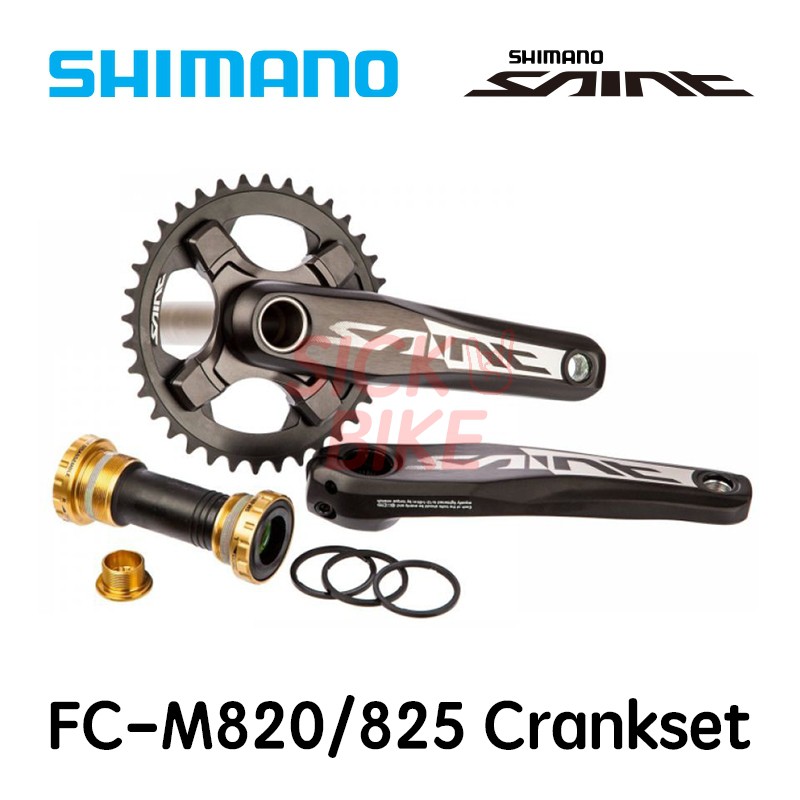 Shimano saint best sale m820 crankset